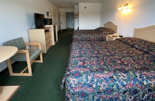 Renault Apartment | Bright Single King Suite in the Heart of Red Bud!