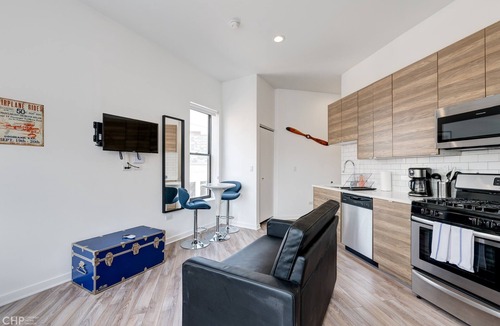 River West Apartment | Cabin 201 by 747 Lofts