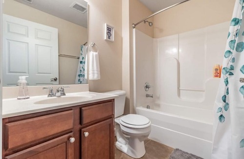 Orange Prairie Apartment | Camden 12B · ConTemporary Stay in Central Peoria