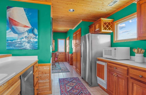 Hatteras House | Canalfront Home w/Private Boat Dock, Sound Access, Pool Table, and Smart TVs