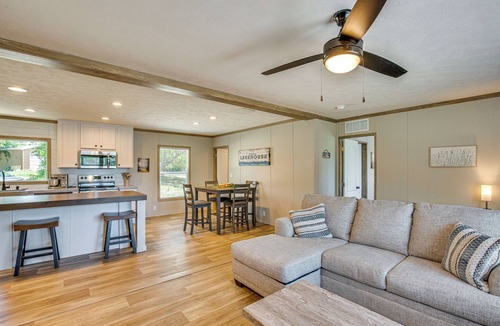 Seven Points House | Cedar Creek Reservoir Home w/Private Boat Ramp!