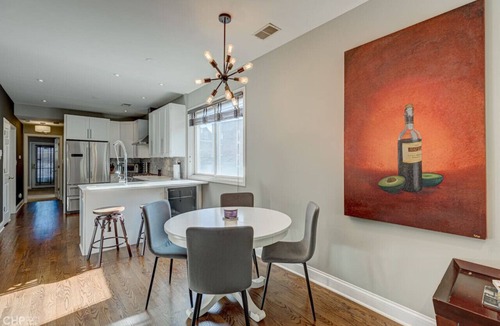 Pulaski Park Condo | Centrally Located Condo with Parking and Deck!