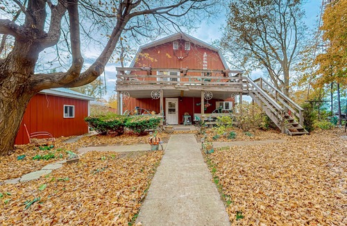 Lowder House | Charming barn-turned-home with hot tub & W/D - quiet location & dog-friendly