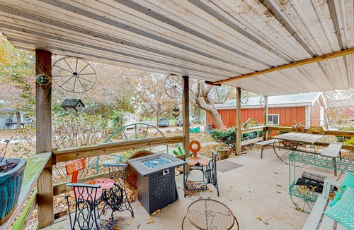 Lowder House | Charming barn-turned-home with hot tub & W/D - quiet location & dog-friendly