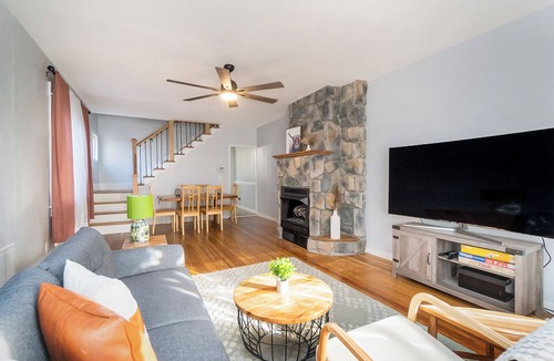 Hellertown House | Charming Hellertown 3-Bedroom with A/C, Your Comfortable Home Awaits