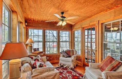 Ridgeway House | Charming Waterfront Ridgeway Cabin w/Dock!