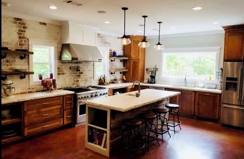 Water Valley House | Chef designed kitchen, 3 living spaces, surrounded by woods for privacy!