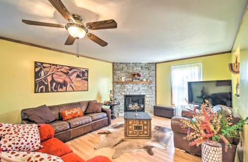 Apple River House | Chic Apple River Escape with Fire Pit!