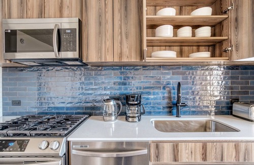 Near West Side Apartment | Clean West Loop Studio w/Rooftop, Gym & Grills, nr Park, by Blueground