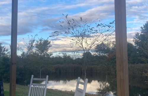Johnston City Cabin | Comfortable cabin with a beautiful view
