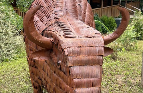 Kingston Cabin | Comfy rustic cabin 1-2 miles from Lake Texoma is ready and fully stocked for 8+!