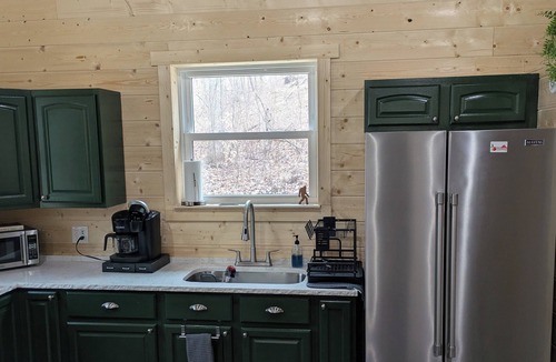 Alto Pass Cabin | Cozy 2-BR cabin with bonus loft bedroom by the Wine Trail in the Shawnee Forest!