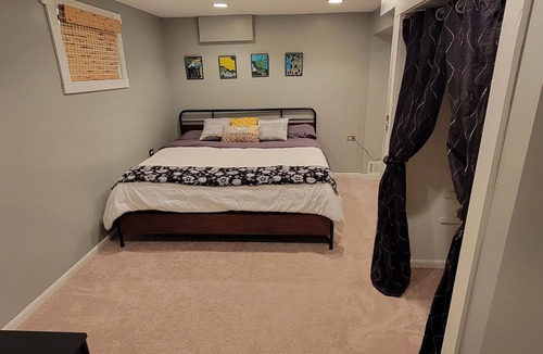 Glenview House | Cozy Basement with its own private entrance. 2 bedrooms and 1 full bath.
