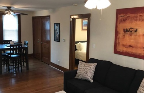 Libertyville Apartment | Cozy & Centrally Located