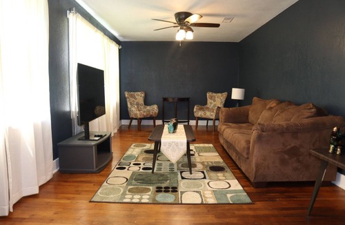 Decatur House | Cozy home with 3 beds and an office!