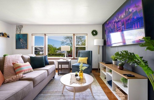Westmont Apartment | Curated for Cozy Stays -2 Parking Spaces, Sleeps 4