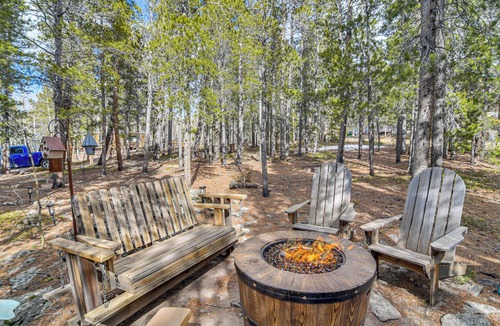 Black Hawk Cottage | Deck, Fire Pit & Grill: Log Cabin in Black Hawk
