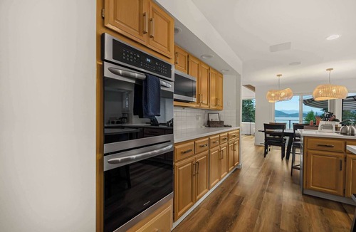 Sandpoint House | Dog-Friendly Beachfront Getaway, Hot Tub, Boat Lift