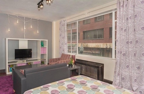 Theatre District Apartment | Downtown Studio, Abundant Natural Light