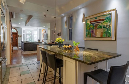 Mount Vernon Square House | Downtown Victorian home w/Stunning Roof & Parking