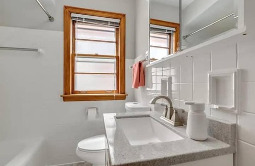 Dunning Apartment | English style brick Tudor