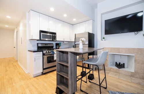 Park West Apartment | Entire Floor- 2 Apartments, patio, parking, W/D LP