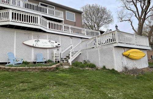 Decatur House | FALL IN LOVE! Lakefront, firepit w/FIREWOOD, family/dog friendly, SUP, Kayak