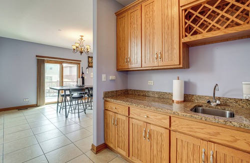Matteson House | Game Room & Deck: Family Home in Chicago Area!