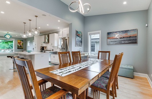 Albany Park House | Game Room, Deck & Yard: Chicago Home