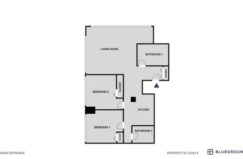Illinois Medical District Apartment | Gorgeous Medical District 2BR w/ Gym & W/D, 1 block to L, by Blueground