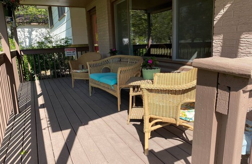 Solon Mills House | Great kayaking, biking and hiking get away with Jacuzzi tub in master bathroom