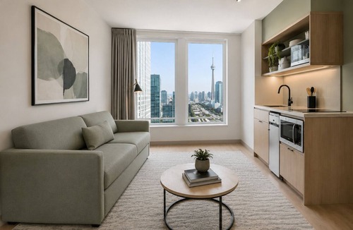 Central Waterfront Apartment | Harbourfront Studio by Lake Ontario