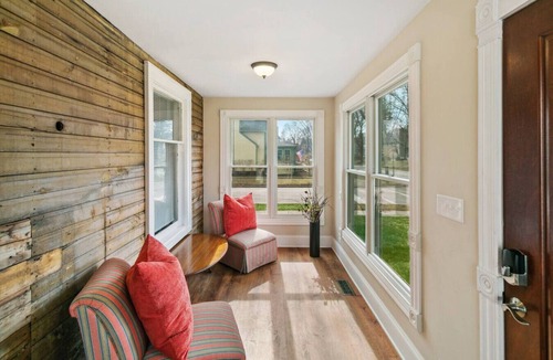 Libertyville House | Home w/porch in DT Libertyville Near Naval Base