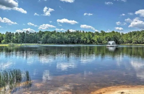 Locust Lake Village House | Huge Lakefront Escape in Poconos with Hot Tub, Fire Pit, Pool Table