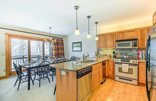 North Troy Condo | Inviting Ski-in/Ski-out Condo at Jay Peak Resort!