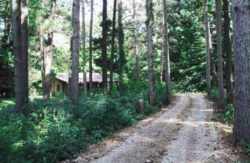 Triumph Cabin | Kishauwau's Starved Rock Area Cabins - Romantic Whirlpool Pines Cabin For 2