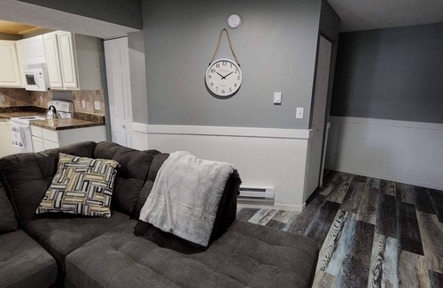Marion Apartment | Lake Front 2-bedroom,1 bath ground floor apartment! Dock and Kayaks included!