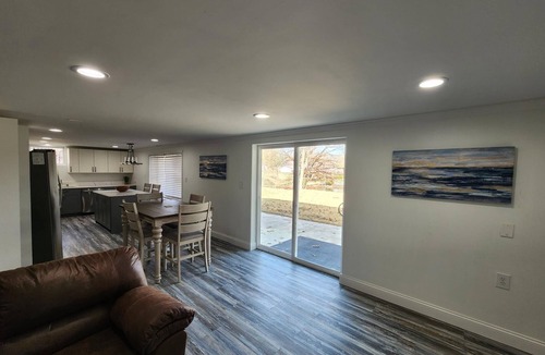 Marion House | Lake Front, Family fun- Sleeps 8, Newly modern remodeled 3bed/2bath private dock