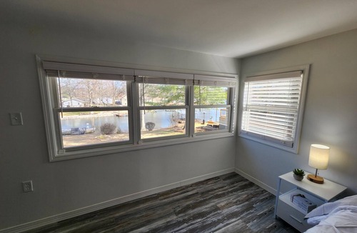 Marion House | Lake Front, Family fun- Sleeps 8, Newly modern remodeled 3bed/2bath private dock