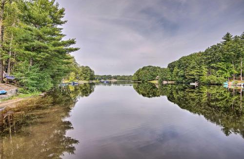 Barnstead House | Lakefront Home in Barnstead w/Seasonal Hot Tub