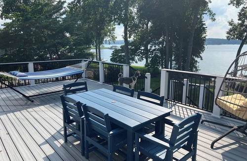 Penhook House | Lakefront Home with Private Dock, Sunset Views, Pet-Friendly~sleeps eight