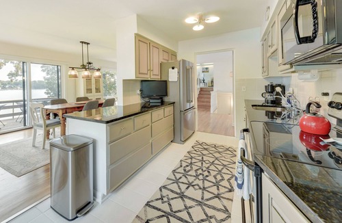 Grayslake House | Lakefront Illinois Retreat w/ Deck, Grill & Dock!