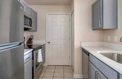 Murfreesboro Apartment | Landing | Chic 2BD, Game Room, Courtyard