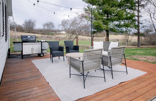 Orange Prairie House | Little House on the Farm