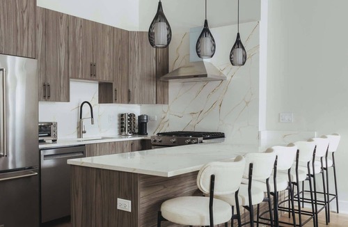 Near North Side Apartment | Luxury Designer Penthouse|Private Deck|Gold Coast