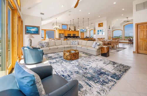 Hatteras House | Luxury Oceanfront Home w/Pool, HotTub, EV Charger, Elevator, Theater, Much More