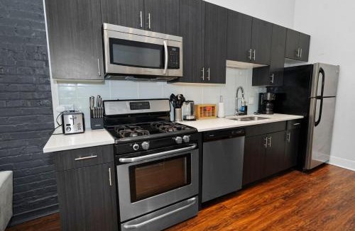 Near South Side Apartment | Modern 2BR 420 Friendly in Chicago South Loop Near Museum Campus, McCormick Place and Soldier Field