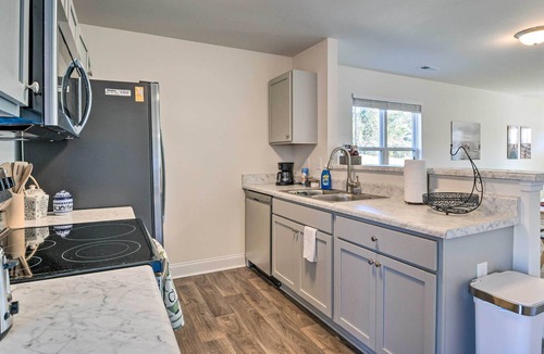 Easley House | Modern Easley Townhome - Walkable Location!