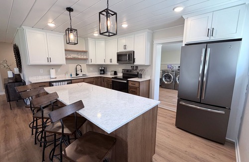 Grand Rapids House | Modern Lakefront Home on Pokegama · Sandy Swim & Dock