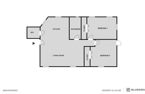 Lakeview Apartment | Modern Lakeview 2BR w/ Patio, W/D, walk to Wrigley Field, by Blueground